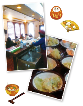 子ども食堂「さわやか食堂」第七回目開催時の様子