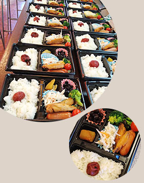 子ども食堂「さわやか食堂」第四十八回目開催時の様子